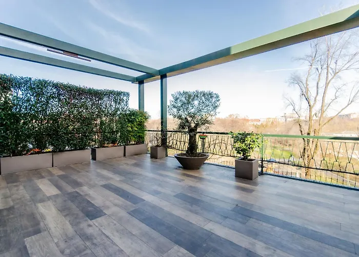 דירה Anfossi Home, In Porta Romana, Design E Comfort, Con Grande Terrazza Privata, Vista Parco *