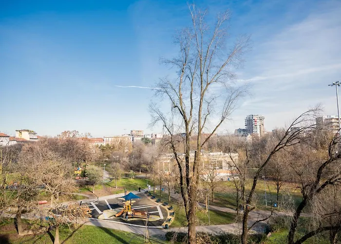 Anfossi Home, In Porta Romana, Design E Comfort, Con Grande Terrazza Privata, Vista Parco דירה *