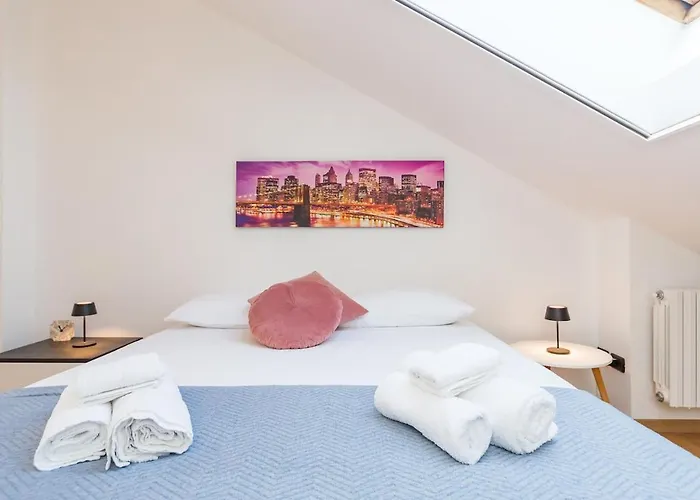Apartmán Romantic Navigli Attic Free Garage 255 X 520 Cm Milán