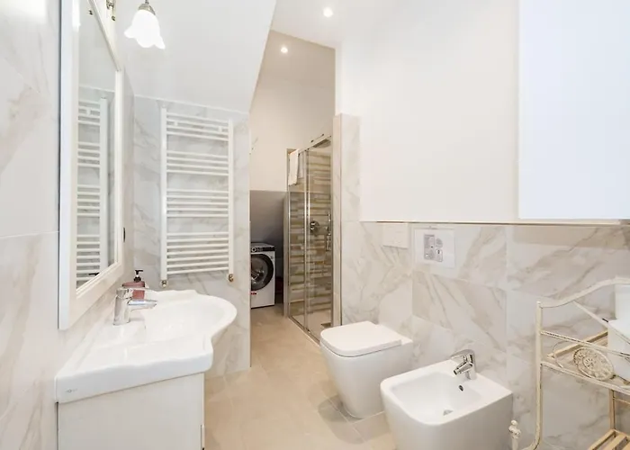 Apartmán Romantic Navigli Attic Free Garage 255 X 520 Cm Milán