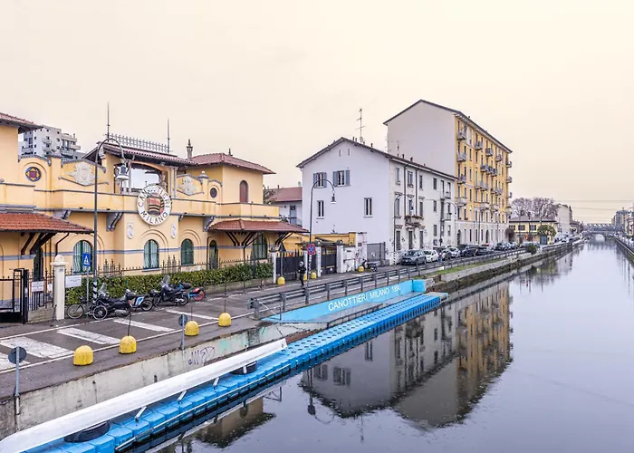 Navigli Duplex Elegante Con Vista Canale