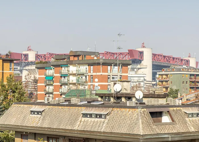 Sansiro16 Skyline - Stadium And Fiera * Mediolan