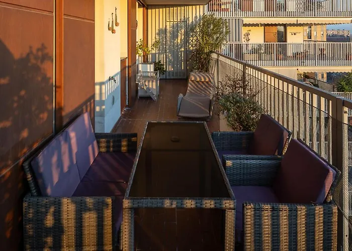 Sky Garden - Private Garage 公寓 米兰