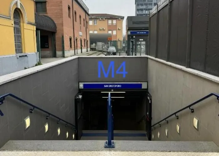 Luxury - Metropolitana M4- San Babila -stadio San Siro - Duomo - Aeroporto Linate - Castello Sforzesco Appartement