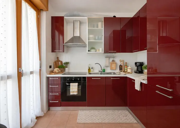 Apartament Spazio Breda - Free Parking, Private Garage, Metro M1, Balcony, 4 Guests Mediolan