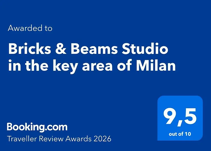 Apartament Bricks & Beams In The Key Area Of Mediolan
