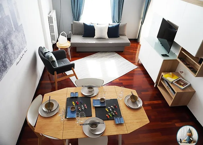 Apartman 10 Min - Bright & Modern, Up To 5 Beds Milánó