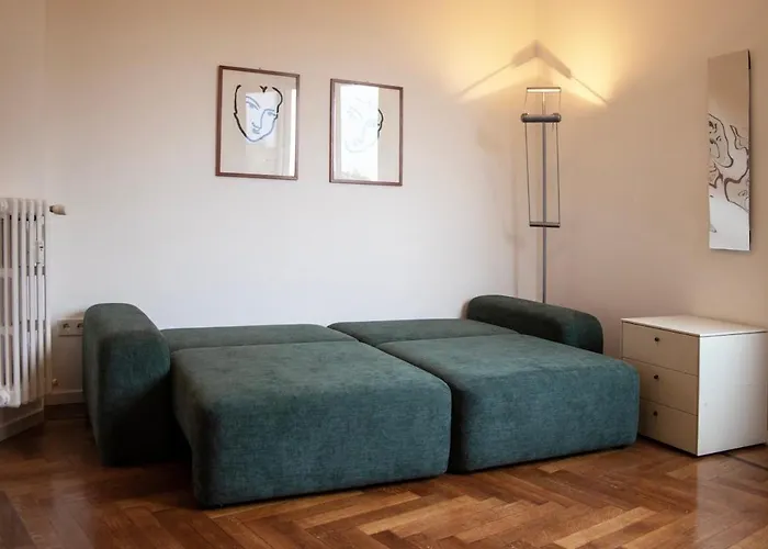 アパート Chic Design 80 Sqm - Sleeps 6 - Metro 2 Min *