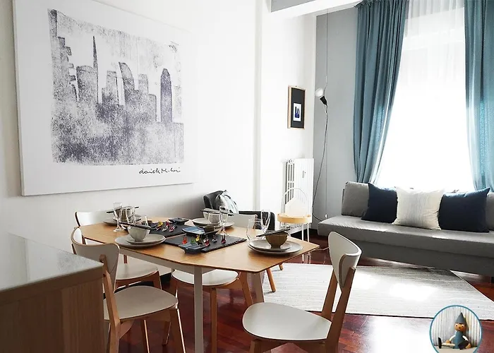 10 Min - Bright & Modern, Up To 5 Beds 公寓 米兰