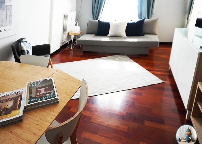 10 Min - Bright & Modern, Up To 5 Beds Milano