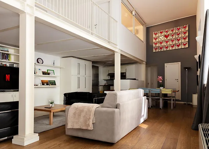 Apartament Dehomes - Loft Su Due Livelli Con 3 E 3 Bagni Mediolan