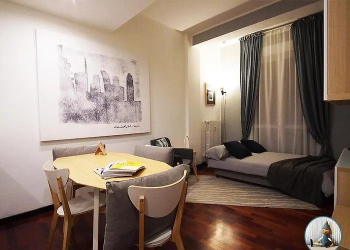 Apartman 10 Min - Bright & Modern, Up To 5 Beds Milánó