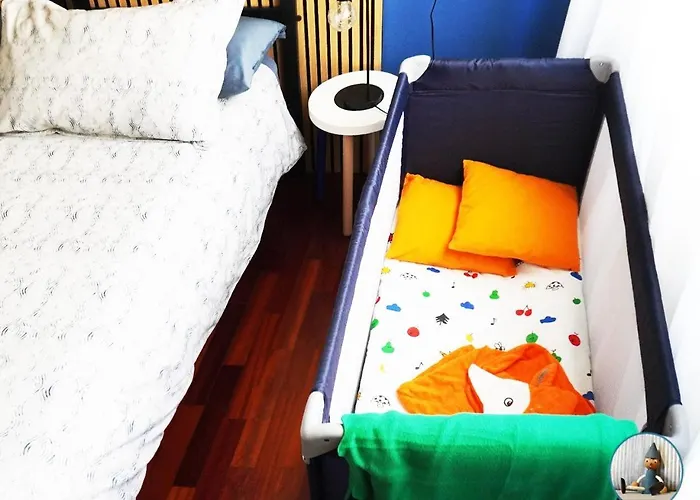 Apartman 10 Min - Bright & Modern, Up To 5 Beds Milánó