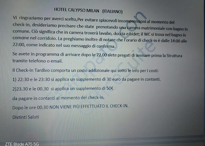 Calypso * Milano