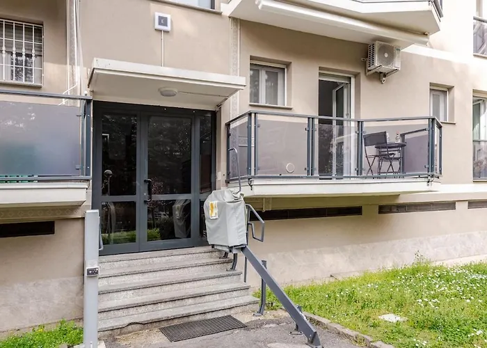 公寓 Linate Garden House Mecenate Fabrique Arena Santagiulia *