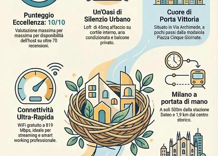 Nido Di Rondine - Peaceful Loft In Centre Apartmán