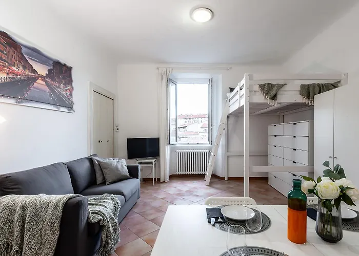 Stayeasy Ripa27 - 4 Pax With Navigli View 아파트