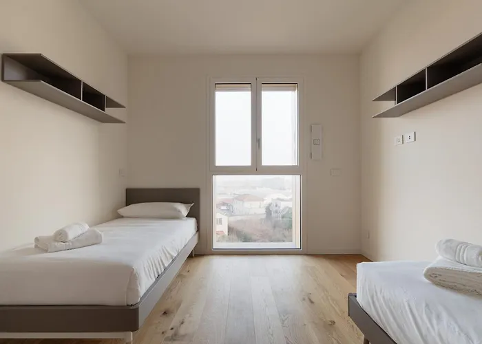 Guesthost - Modern Terrace Flat Lambrate Apartman *
