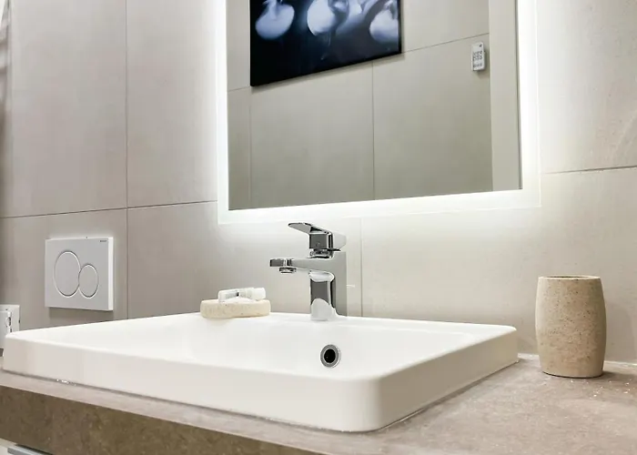 Splendido Monolocale Moderno - Wifi E Ac - Cortina Apartamento *