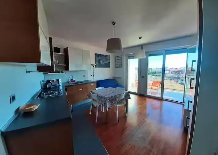 Santa Giulia Bright Two-room With 2 Terraces