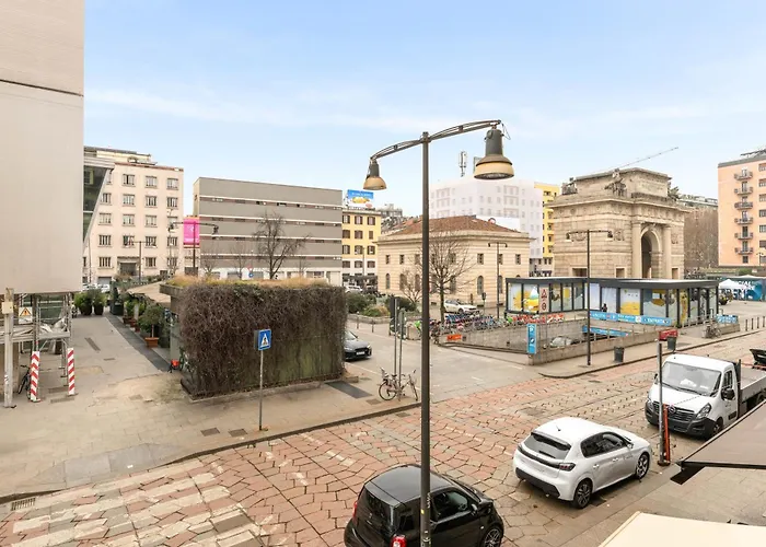 Stayeasy Rosales - Porta Garibaldi Design Flat Lejlighed *