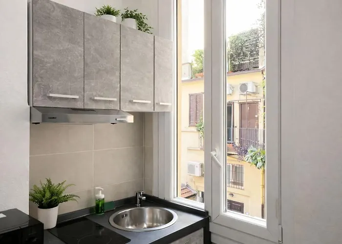 アパート Loft Moderno Corso Lodi-porta Romana ミラノ