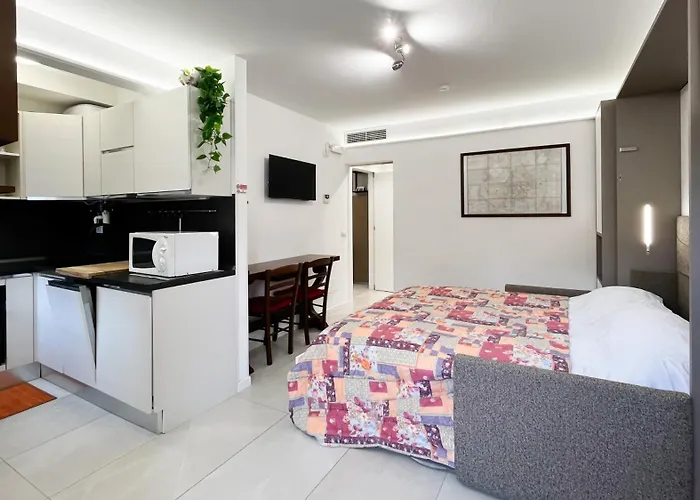 Splendido Monolocale Moderno - Wifi E Ac - Cortina