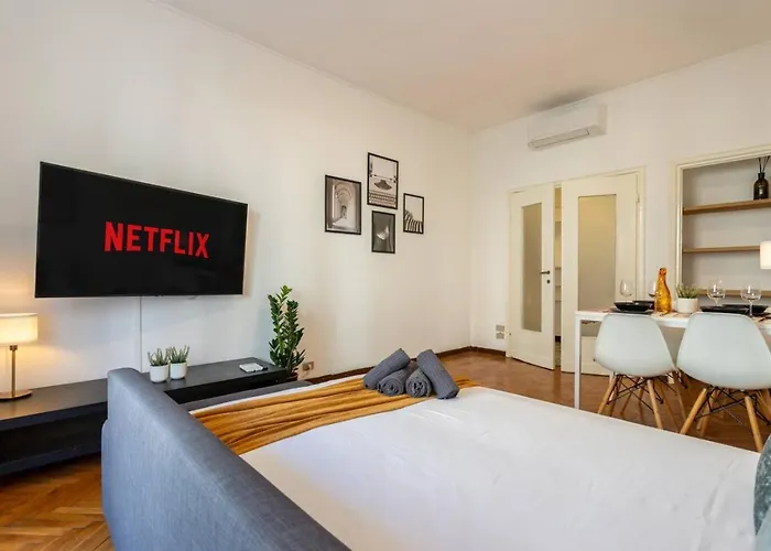 Apartmán Centrale-duomo 10min - Spacious App - Sleeps 4 *