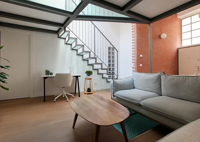 Cozy And Elegant Design Loft Apartment