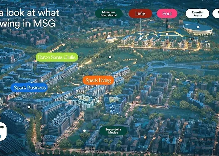 Santa Giulia Bright Two-room With 2 Terraces 公寓 米兰