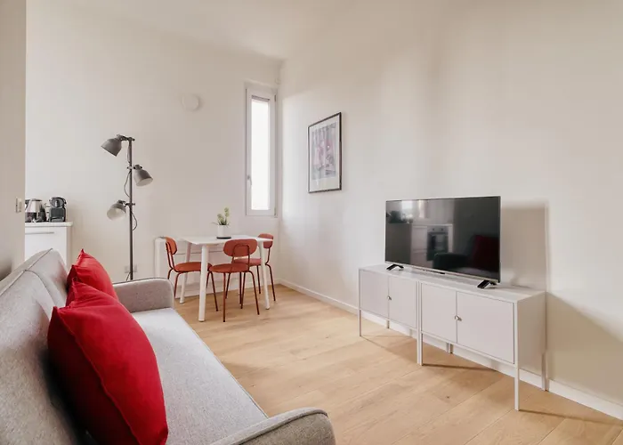 Modern And Strategic 1-br Flat A - Station Apartamento Milán