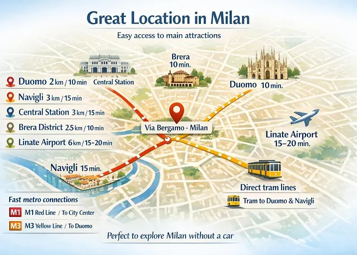 Appartement Pascal 23 - Porta Romana Milaan