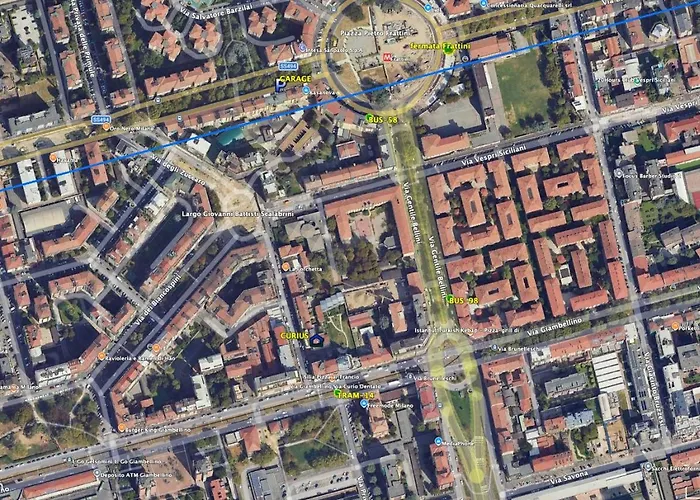 Curius, 15 Min From The Duomo, Navigli Apartman Milánó