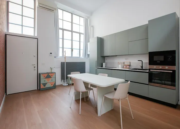Cozy And Elegant Design Loft Apartment Mailand