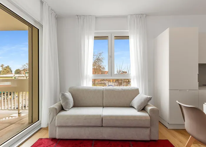 Apartmán Bilocale Con Terrazzo Vicino M1 - San Siro Milán