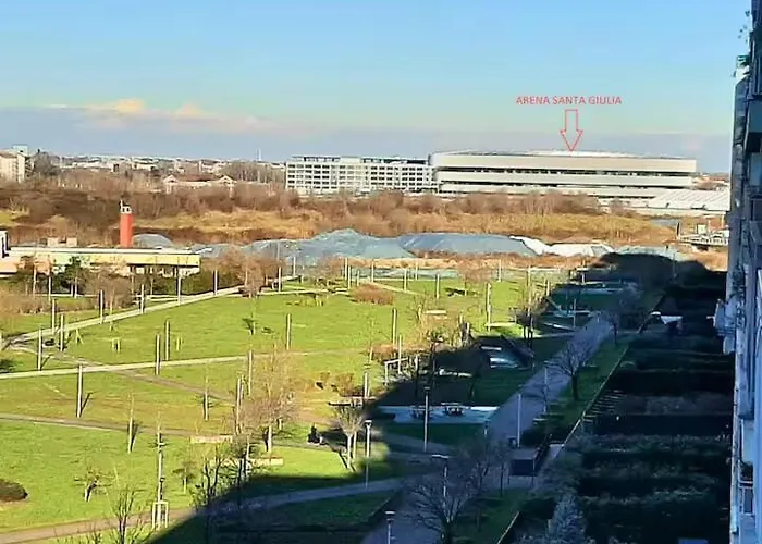 公寓 Santa Giulia Bright Two-room With 2 Terraces 米兰