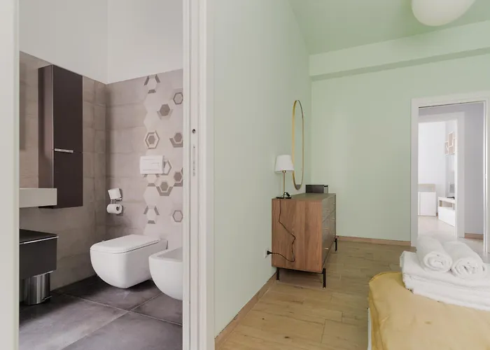 Guesthost - Stylish Forlanini M4 Apartman Milánó