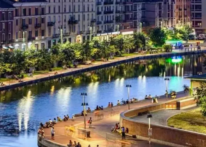 Apartmán Navigli,m2 A Stone's Throw From The Subway *
