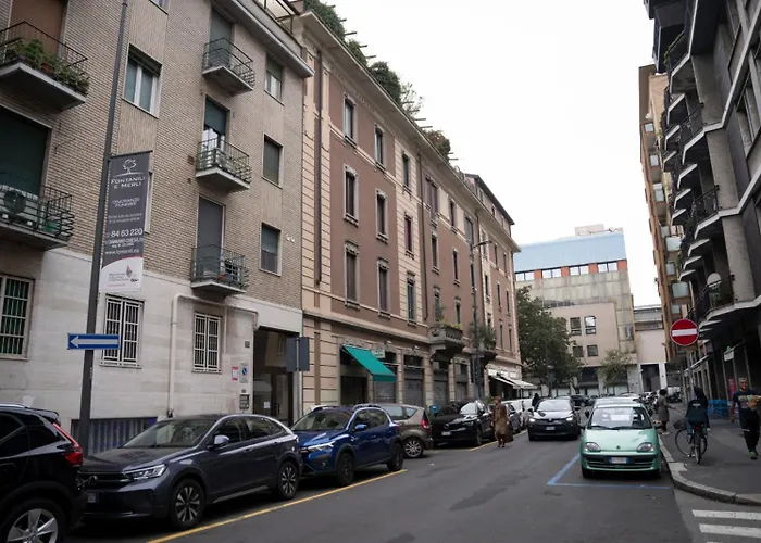 Modern Flat Metro Lotto-citylife-mico-self Check-in-ac Lejlighed