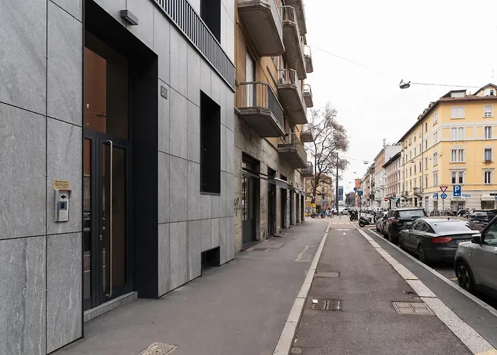 Lejlighed Guesthost - Modern Terrace Flat In Solari Area Milano