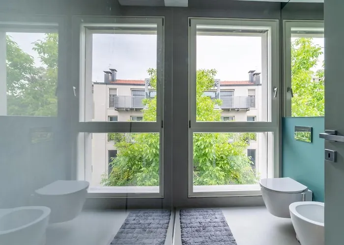 Luxury Penthouse, Exclusive Design & Private Garage Appartamento Milano