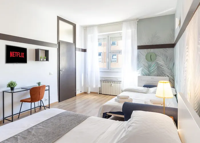 Duomo 5 Min Walk - 2 Bedrooms With Netflix, Wifi Apartment Mailand