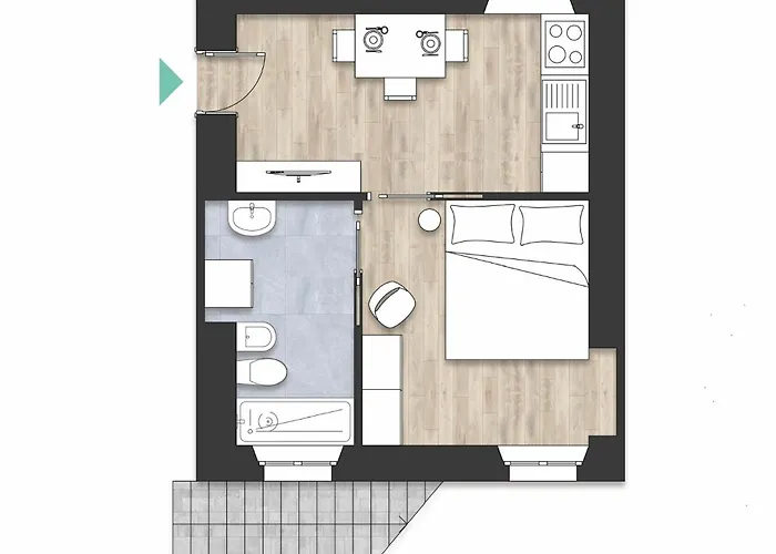 Habesha Flats - A Quiet Retreat Just Steps From The Metro M1 Milan
