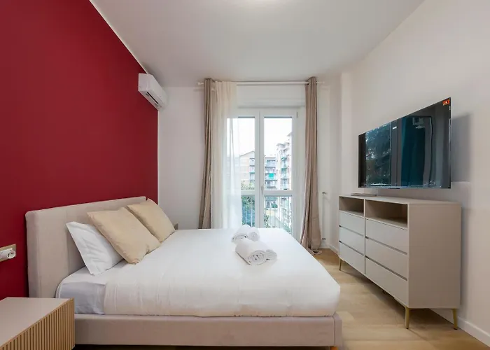 Luminoso E Moderno Vicino Metro Apartmán *