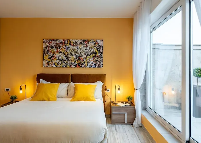 Skyline Penthouse - Terrazzo Panoramico & Metro 5min ميلان