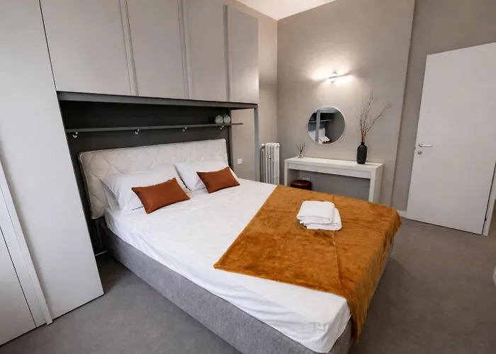 Leone 44 Fd Metro Tolstoi Apartament Mediolan