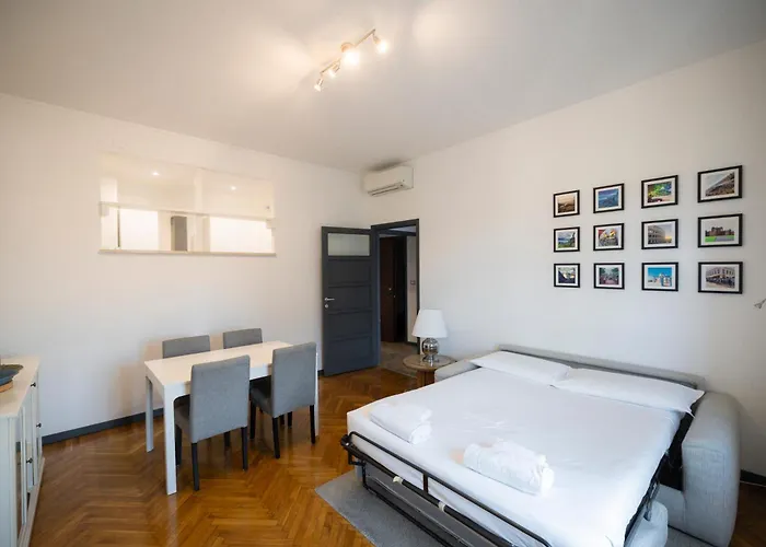 公寓 Bilocale Di Design A 100m Dalla Stazione 米兰