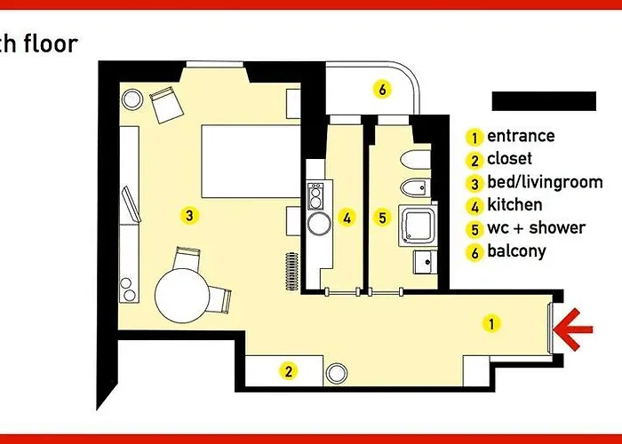 Apartmán Abchouse Sant'agostino