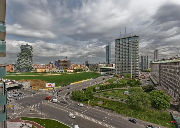 Lägenhet Stylish Elegant In Torre Solaria With Exclusive Milan's View