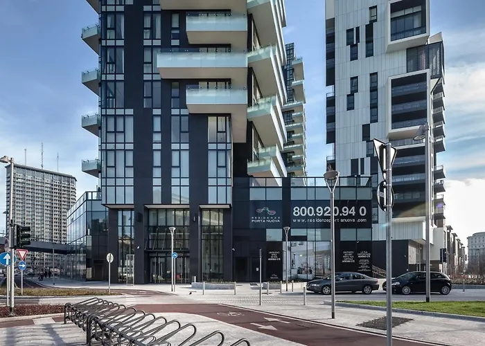 Lägenhet Stylish Elegant In Torre Solaria With Exclusive Milan's View *